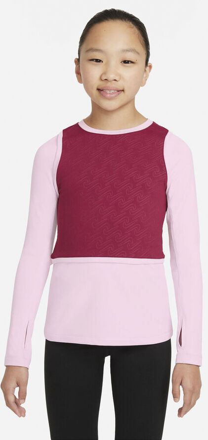 Nike Pro Dri-FIT Warm træningstrøje Pink