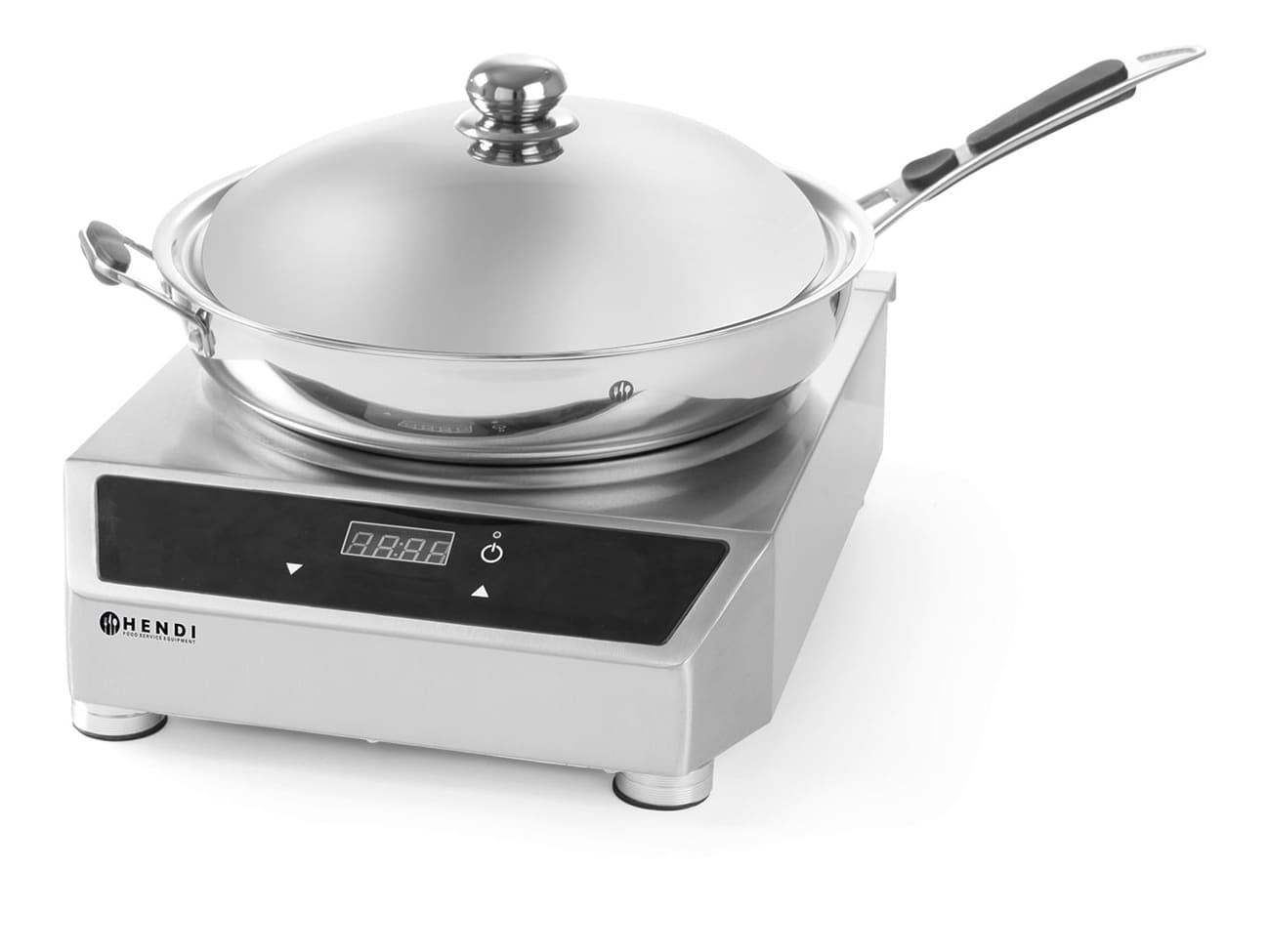 Wok inox induction - Ø 36 cm - Hendi