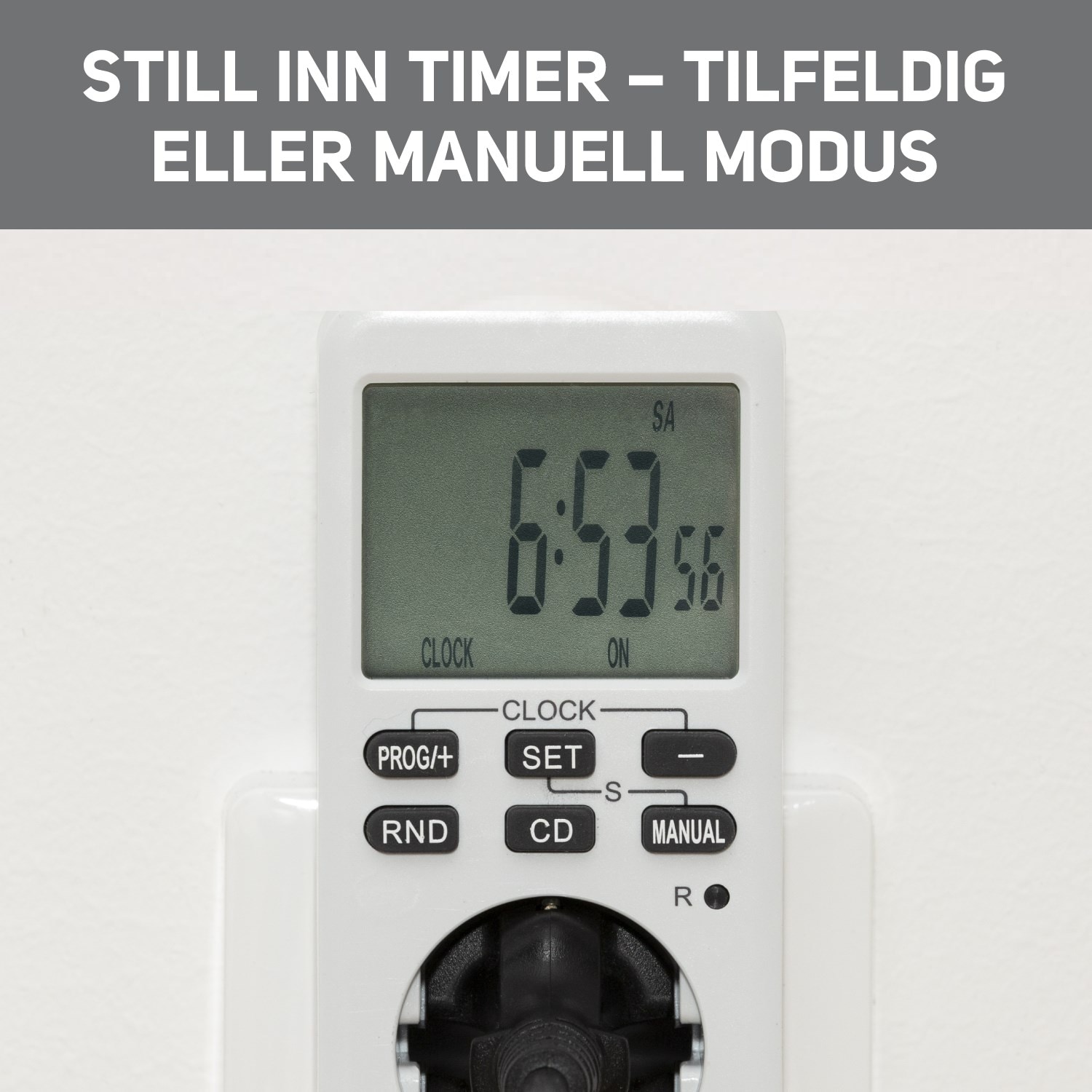 Luxorparts Digital timer 7 døgn
