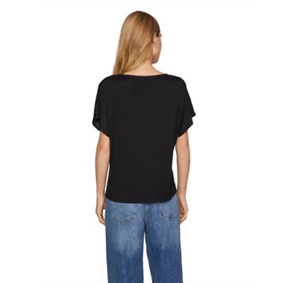 Tee-shirt à manches courtes femme Viellette NOIR VILA