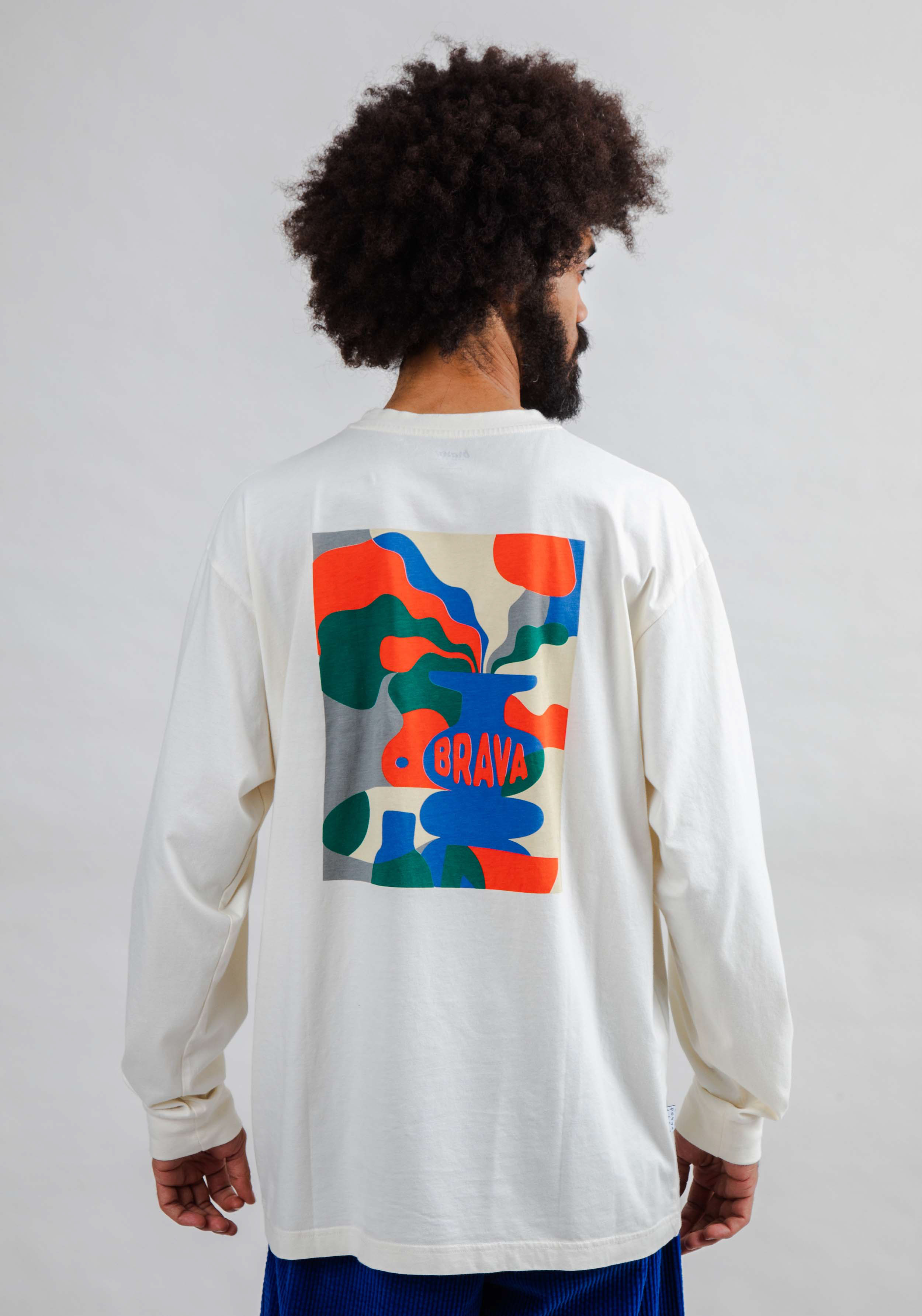 Brava Fabrics Longsleeve T-Shirt Sobremesa Ecru