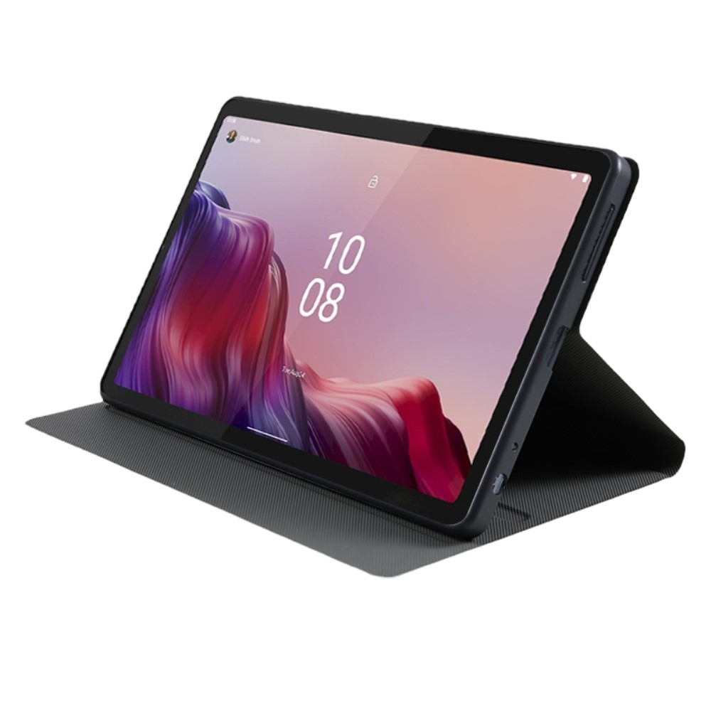 Lenovo Tab M9 Leder Tasche Flip Cover Hülle - Schwarz