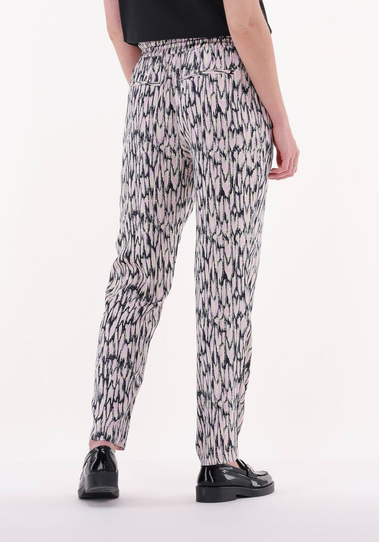 SCOTCH & SODA multi scotch & soda wijde broek nina - mid rise tapered jogger