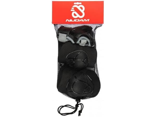 Nijdam Neo Nero Nijdam S skate knebeskyttere for barn