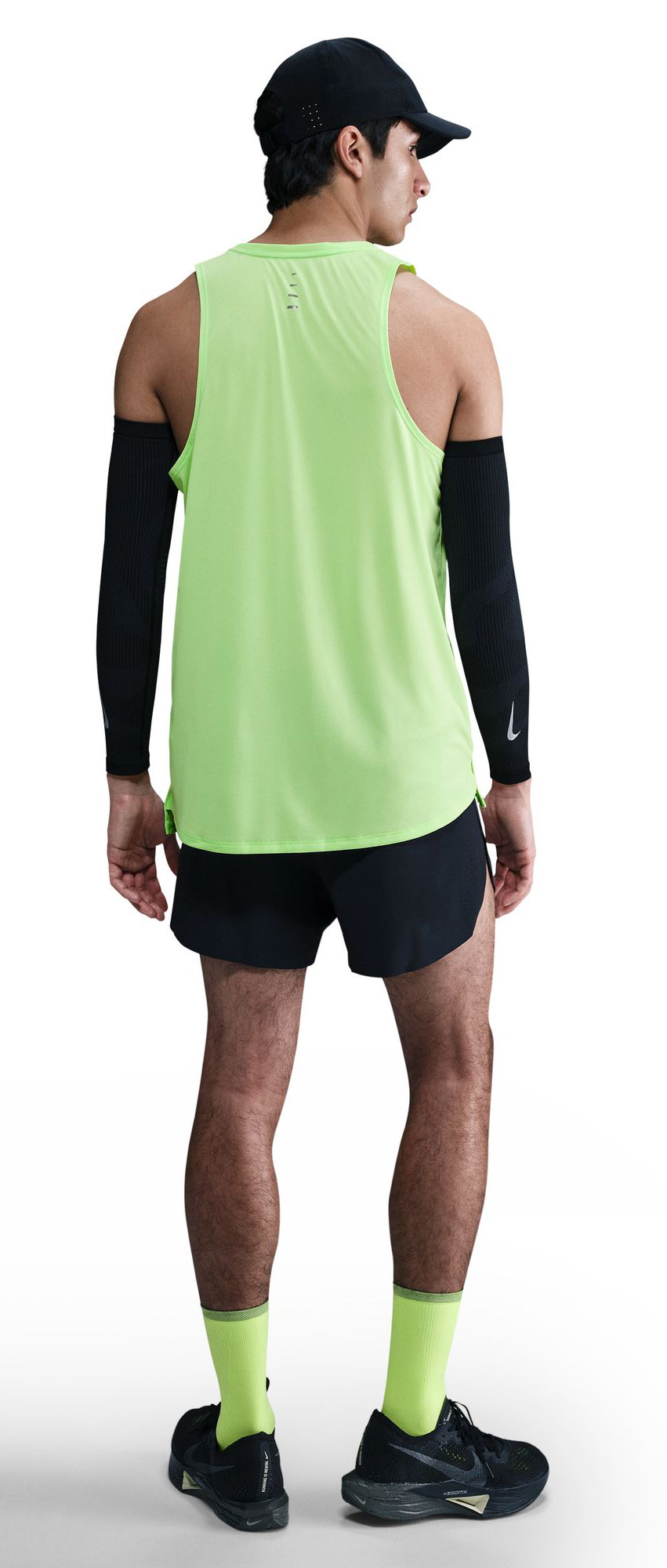 City Marathon Stride Tank Herre 337/Lime Blast