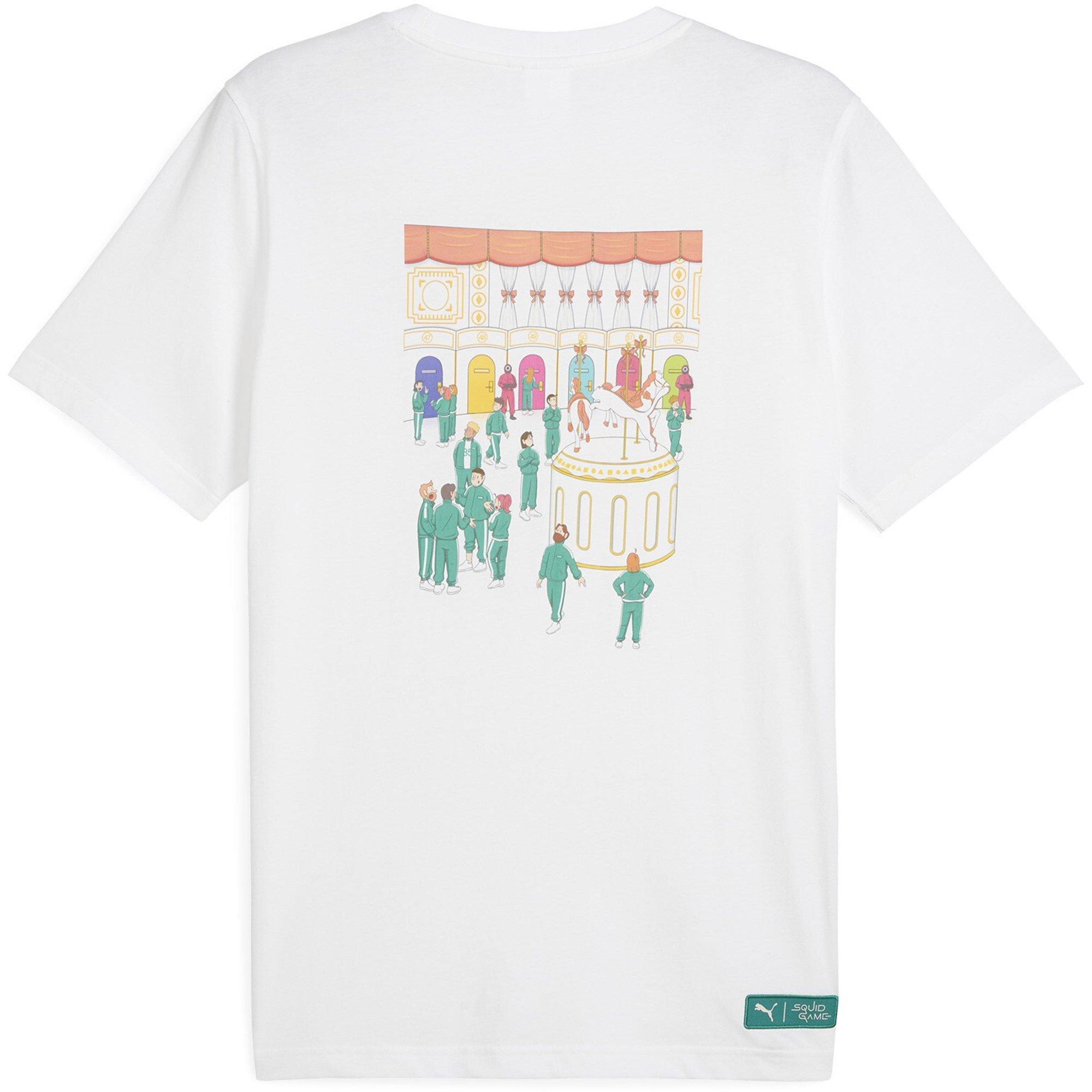 Puma Puma X Squid Game Graphic Tee T-Shirt Mens