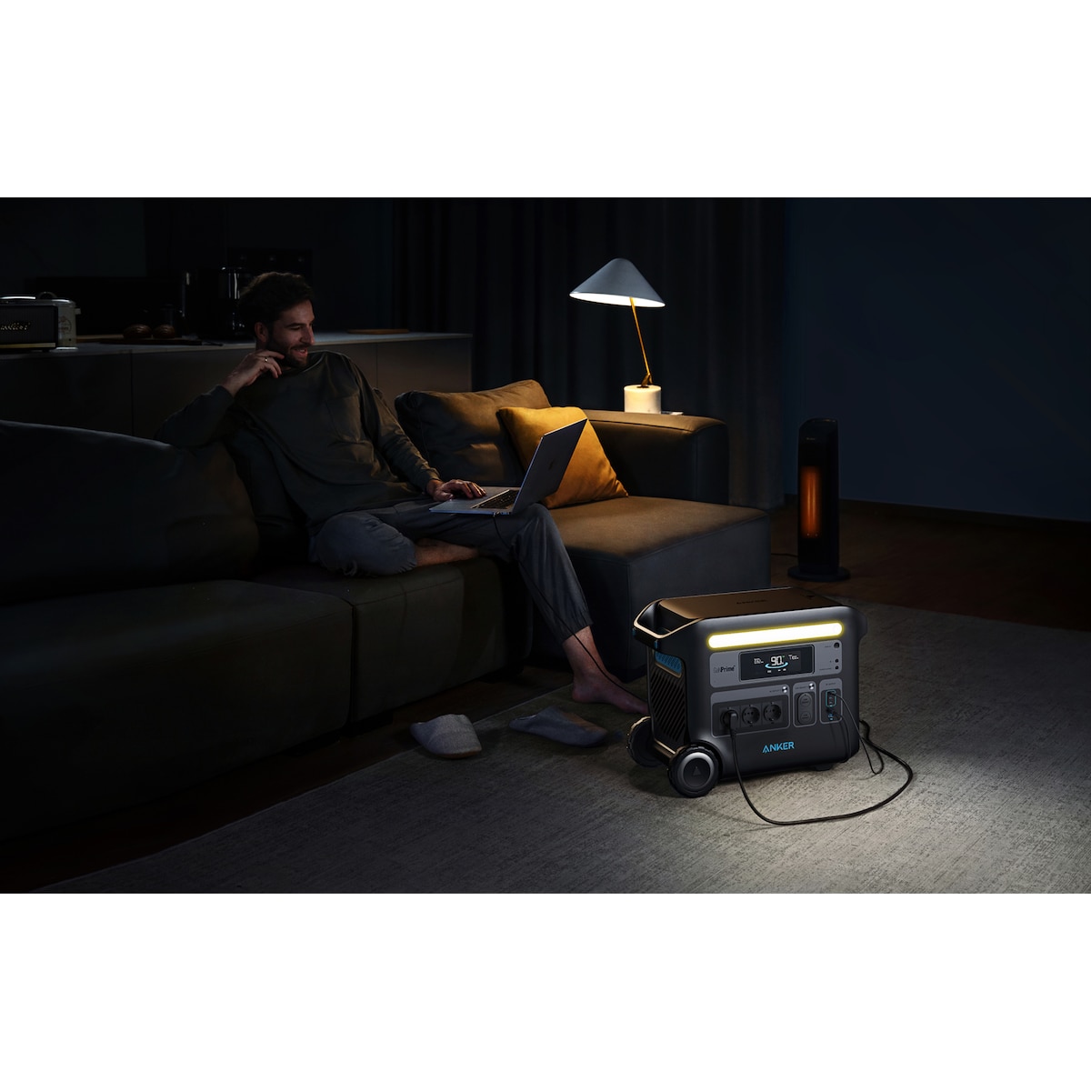 Anker Solix F2000 2048Wh bærbar kraftstasjon