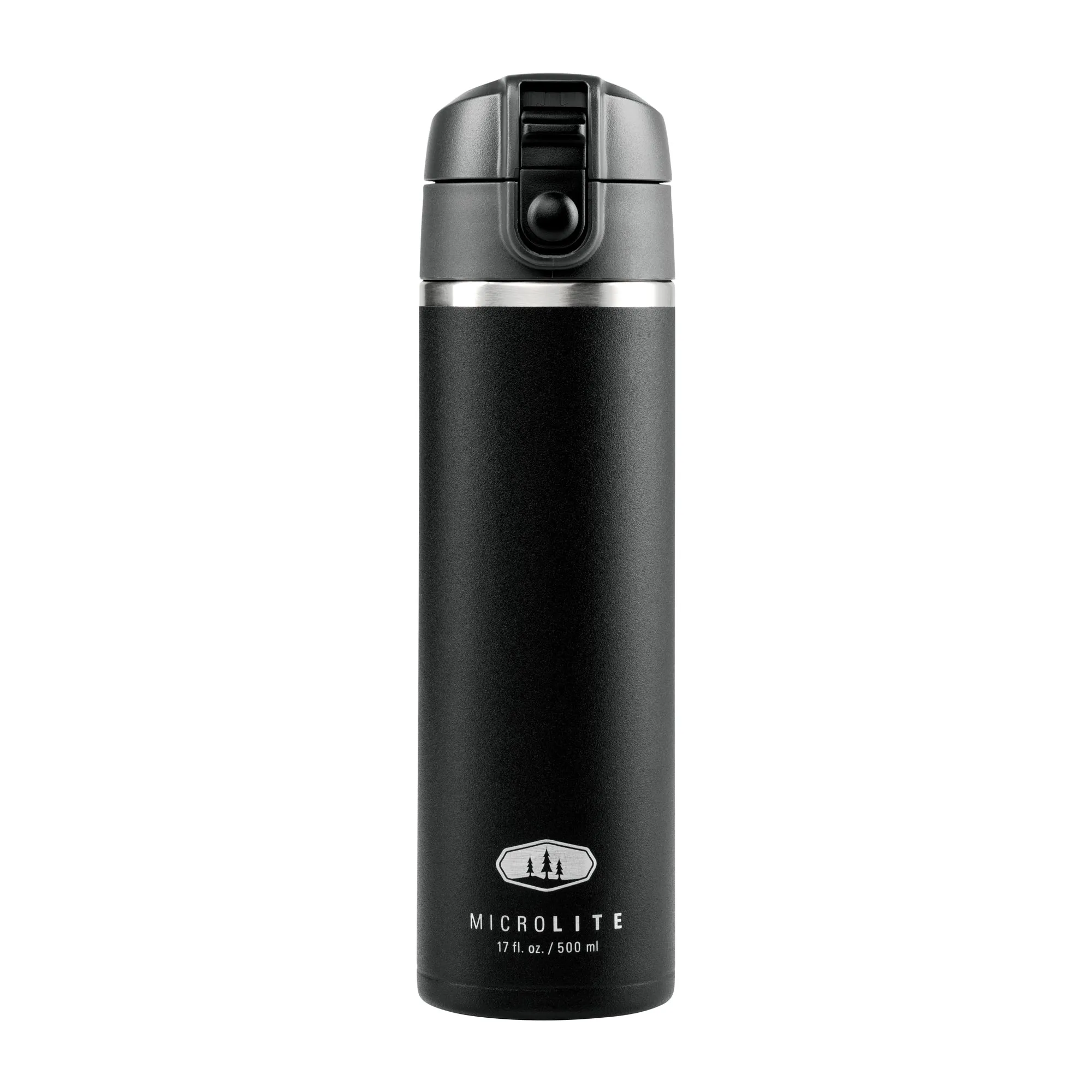 GSI Outdoors -  GSI Outdoors Isolierflasche Microlite 500 Flip-Back schwarz