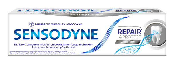 SENSODYNE Repair & Protect Whitening Zahnpasta<br>75 ml, Tube, Creme