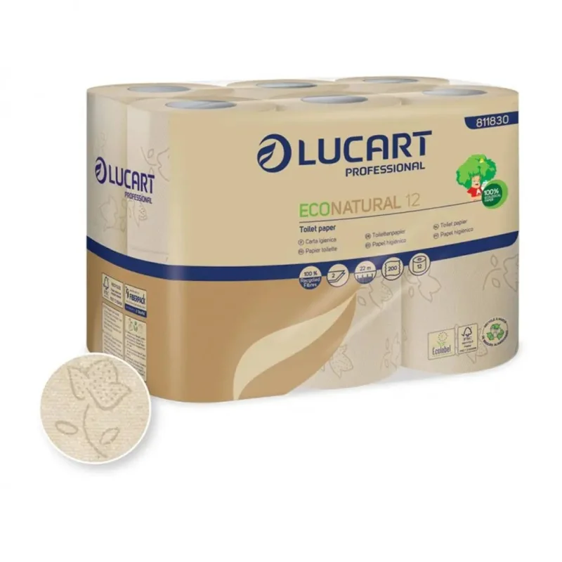 LUCART - Papier toilette EcoNatural - x96