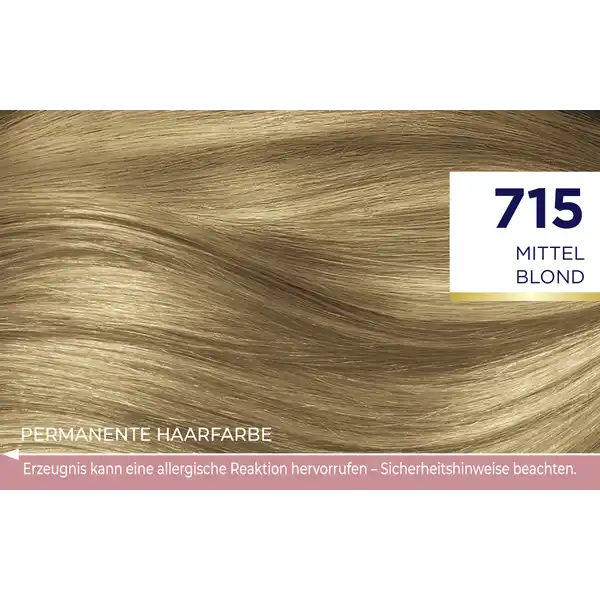 3in1 Pflege-Color-Creme 715 Mittelblond