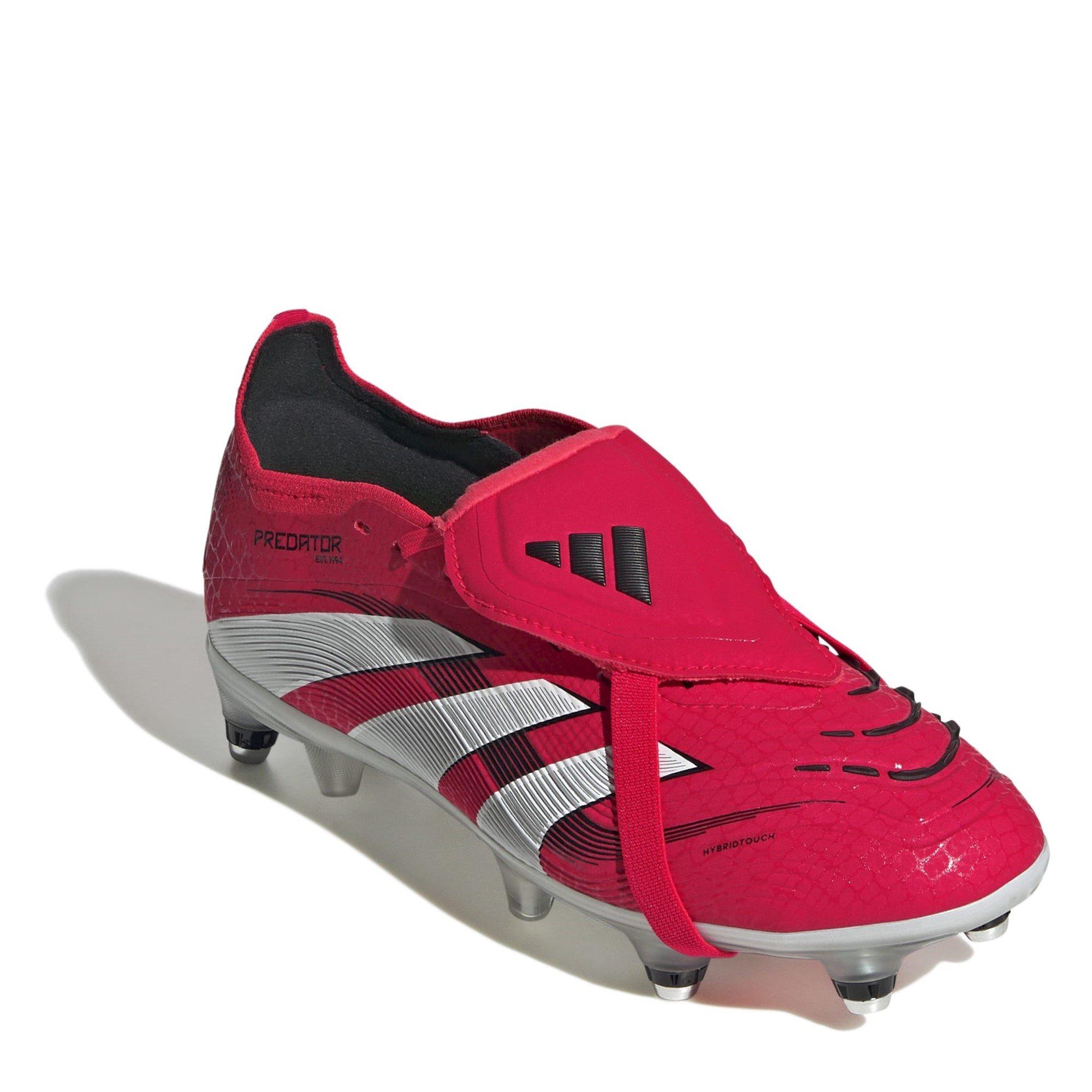 adidas Predator Elite Fold Over Tongue Junior Soft Ground Football Boots