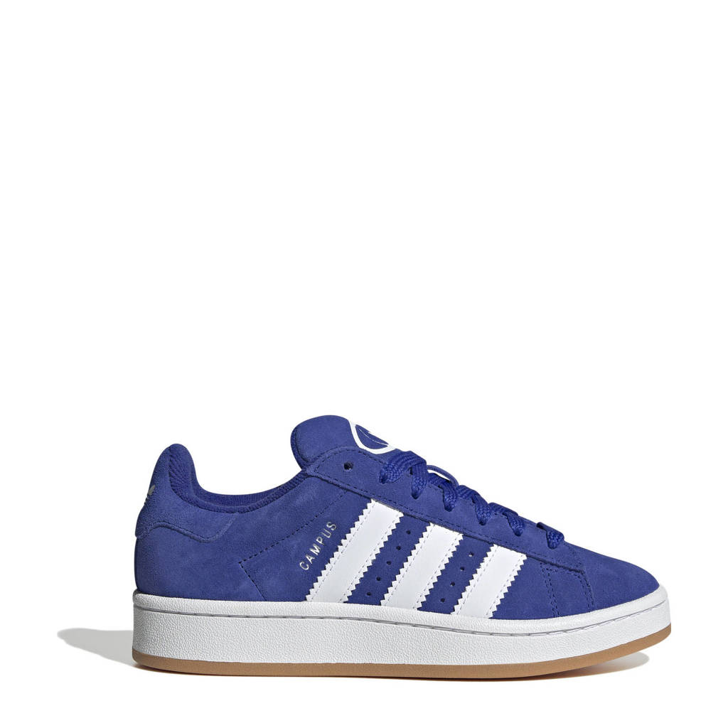 adidas Campus 00'ssuède sneakers kobaltblauw/wit/gum
