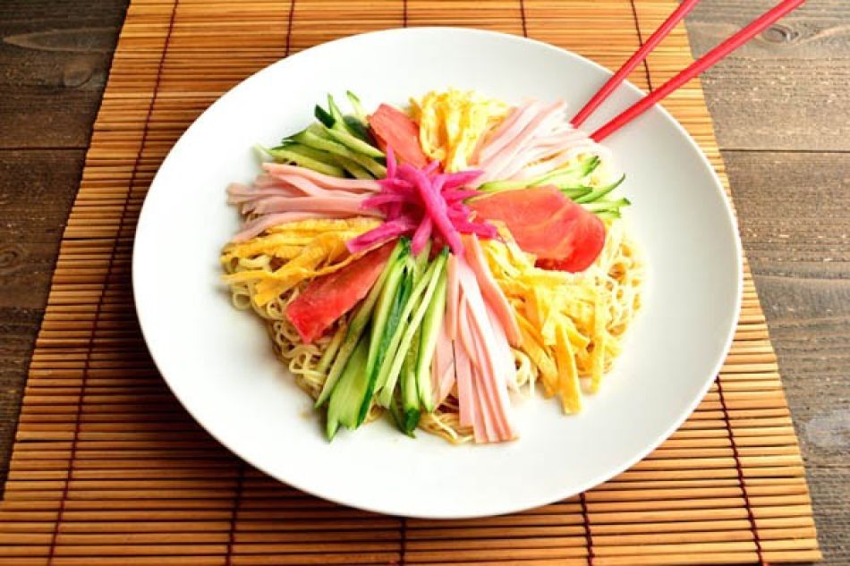 Hiyashi Chuka: Chinese stijl koude ramennoedels