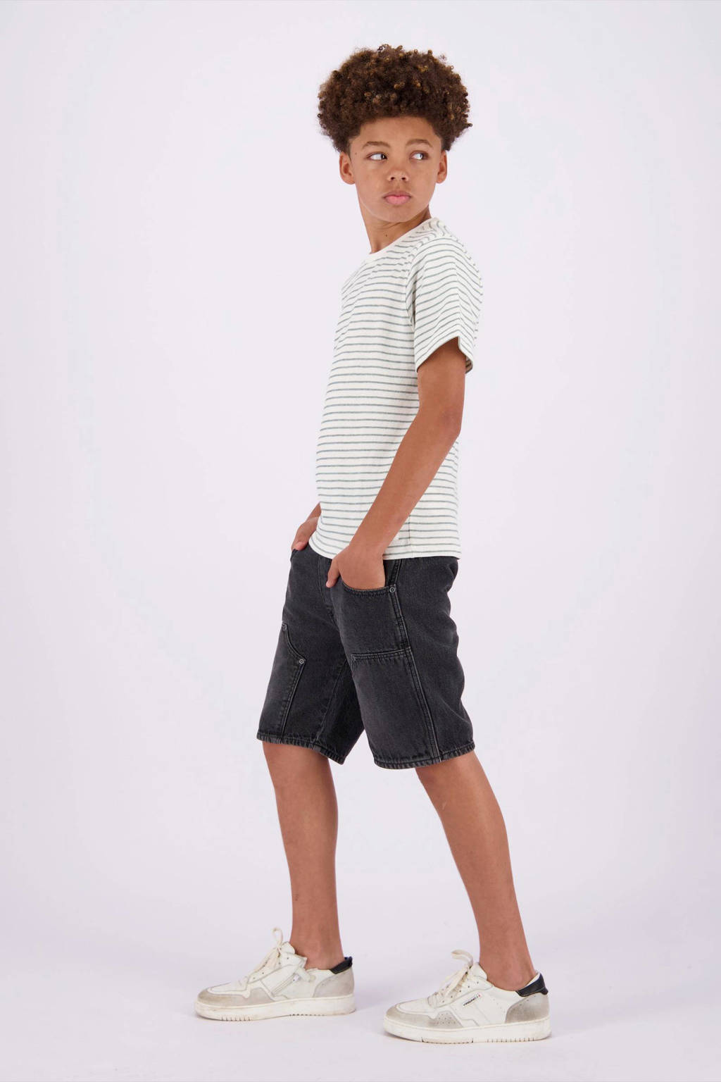 Vingino denim short Cabrini black denim