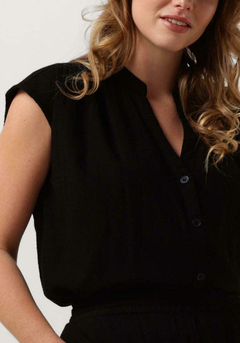 STELLA FOREST zwarte stella forest blouse e24ch041