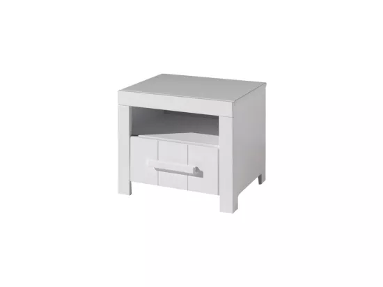 Pack - Lit Enfant, Sommier, Chevet & Armoire 