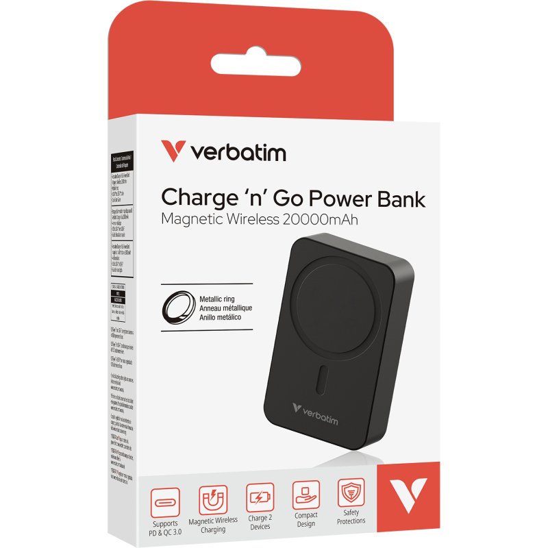Verbatim Batterie Externe Charge 'n' Go Essentials