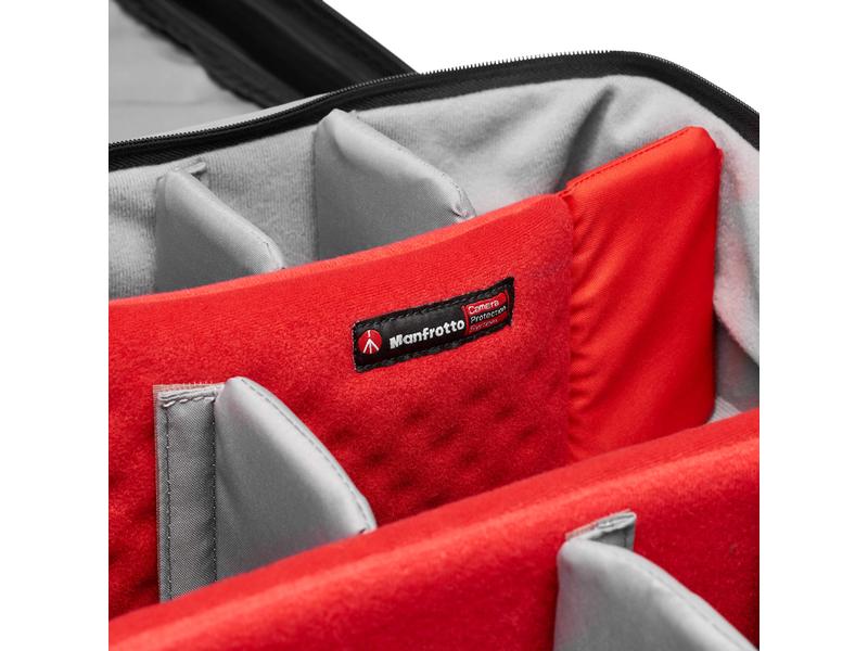 Manfrotto Fototrolley Pro Light Reloader Spin-55 Kamera-Reisetrolley – entspricht internationalen Vorschriften für Handgepäck