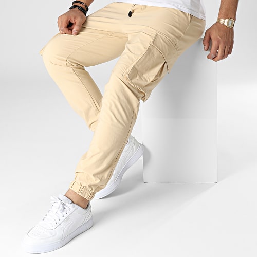 Pantalon Jogging XQ338 Beige