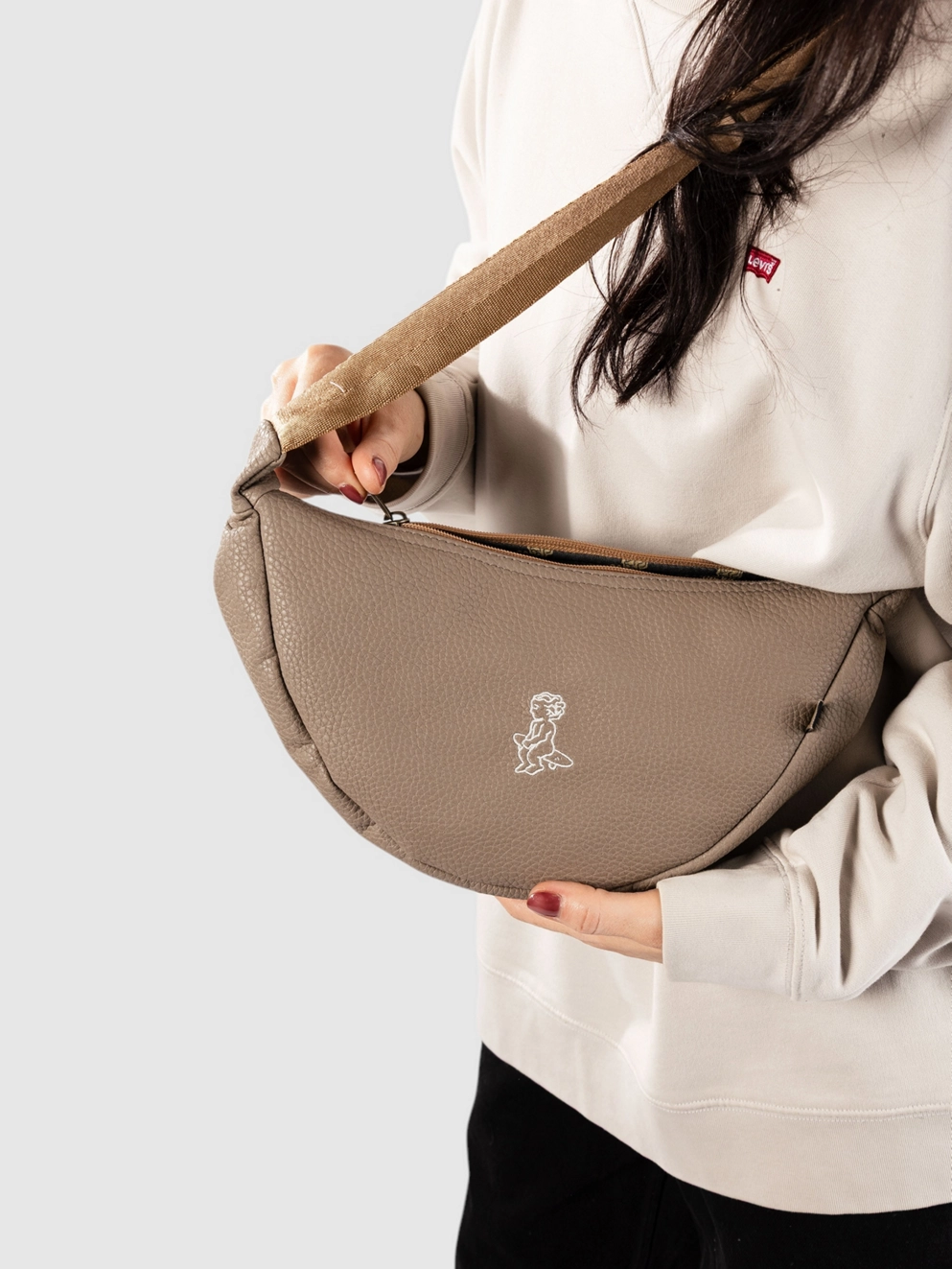 Ementa SB Fiuza Baby Napa Bag taupe
