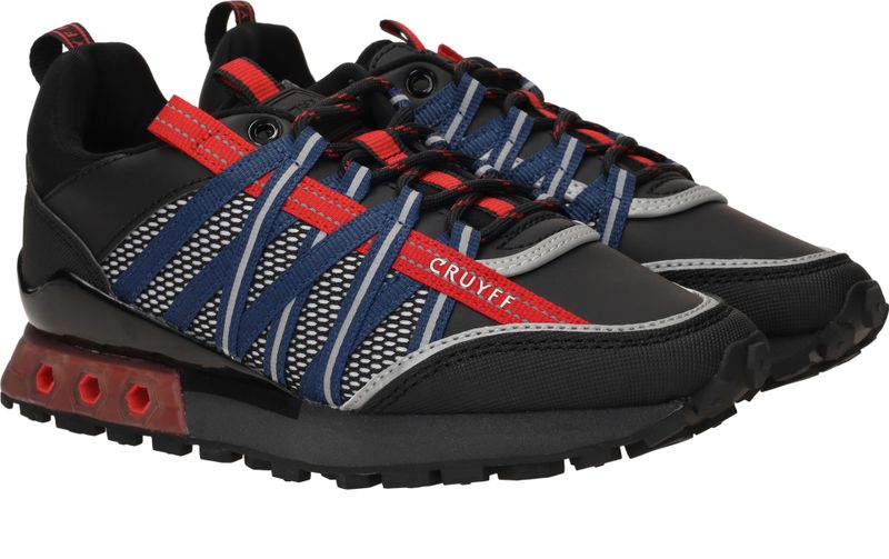 Cruyff Fearia Sneakers Zwart Jongens