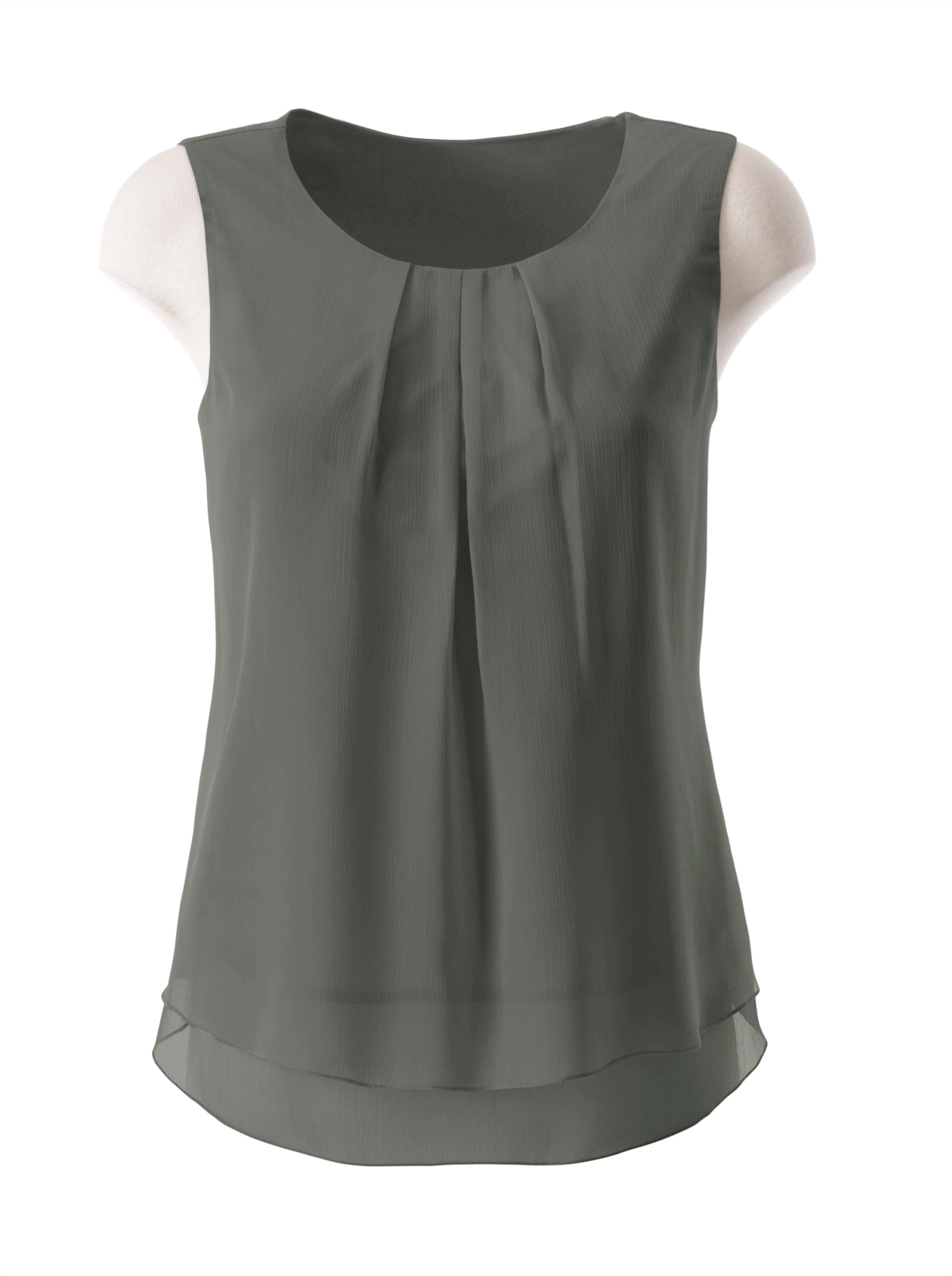 Blusentop in khaki