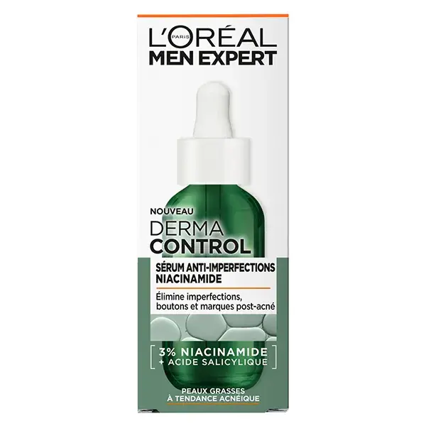 L'Oréal Paris Men Expert Derma Control Sérum Anti-Imperfeições com Niacinamida 30ml