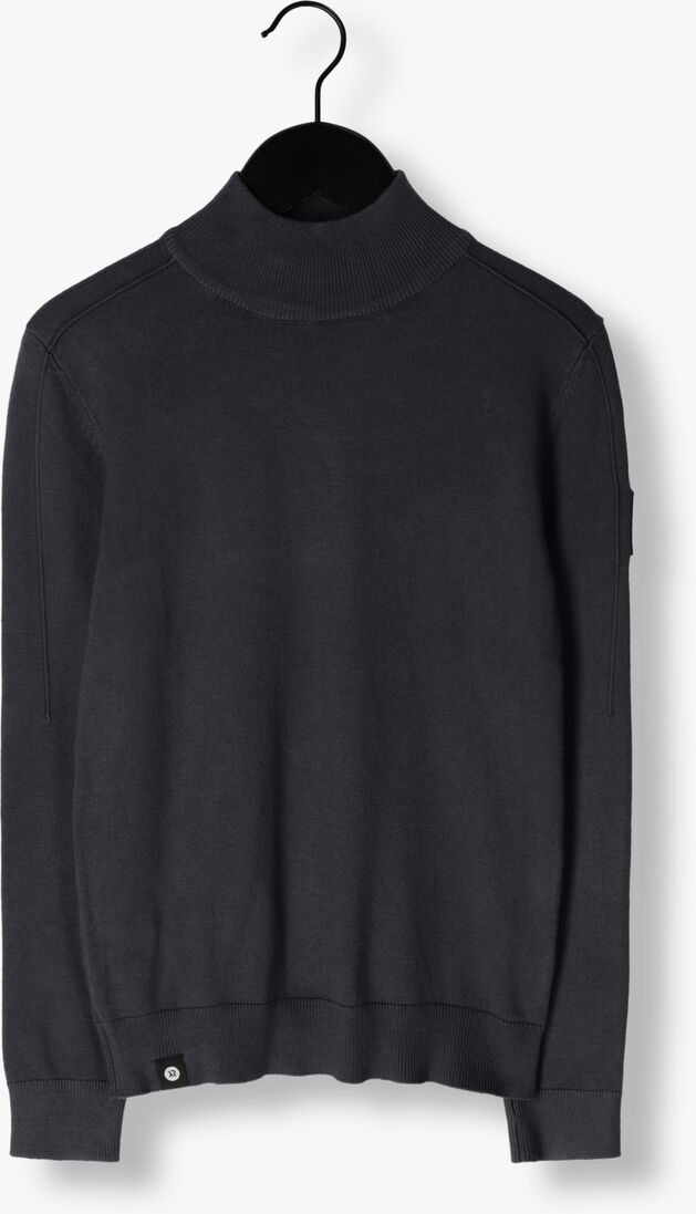 RELLIX blauwe rellix coltrui knitwear fancy col