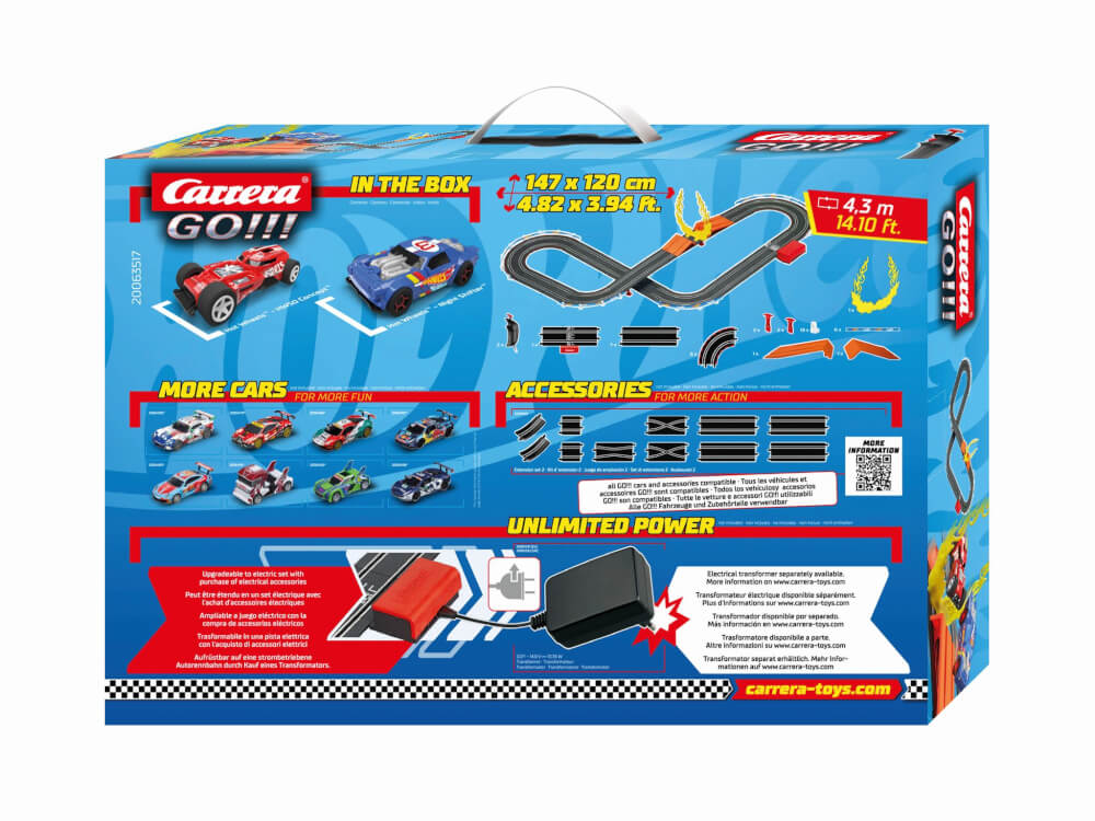 CARRERA GO!!! Hot Wheels (Battery Set)
