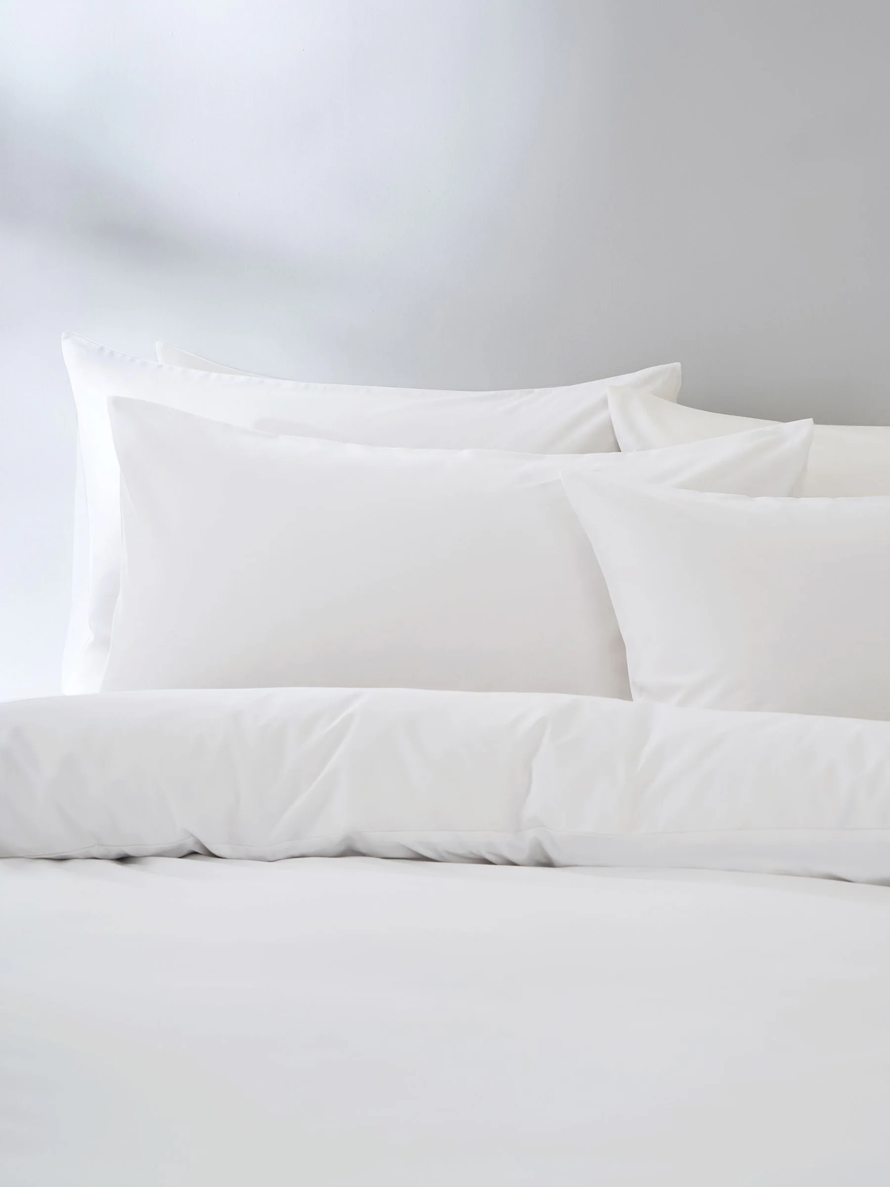 Set van 2 strijkvrije Simply Soft kussenslopen voor het hele gezin