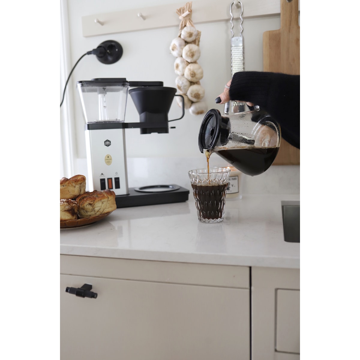 OBH Nordica Blooming kaffetrakter 3000000976 (sølv)