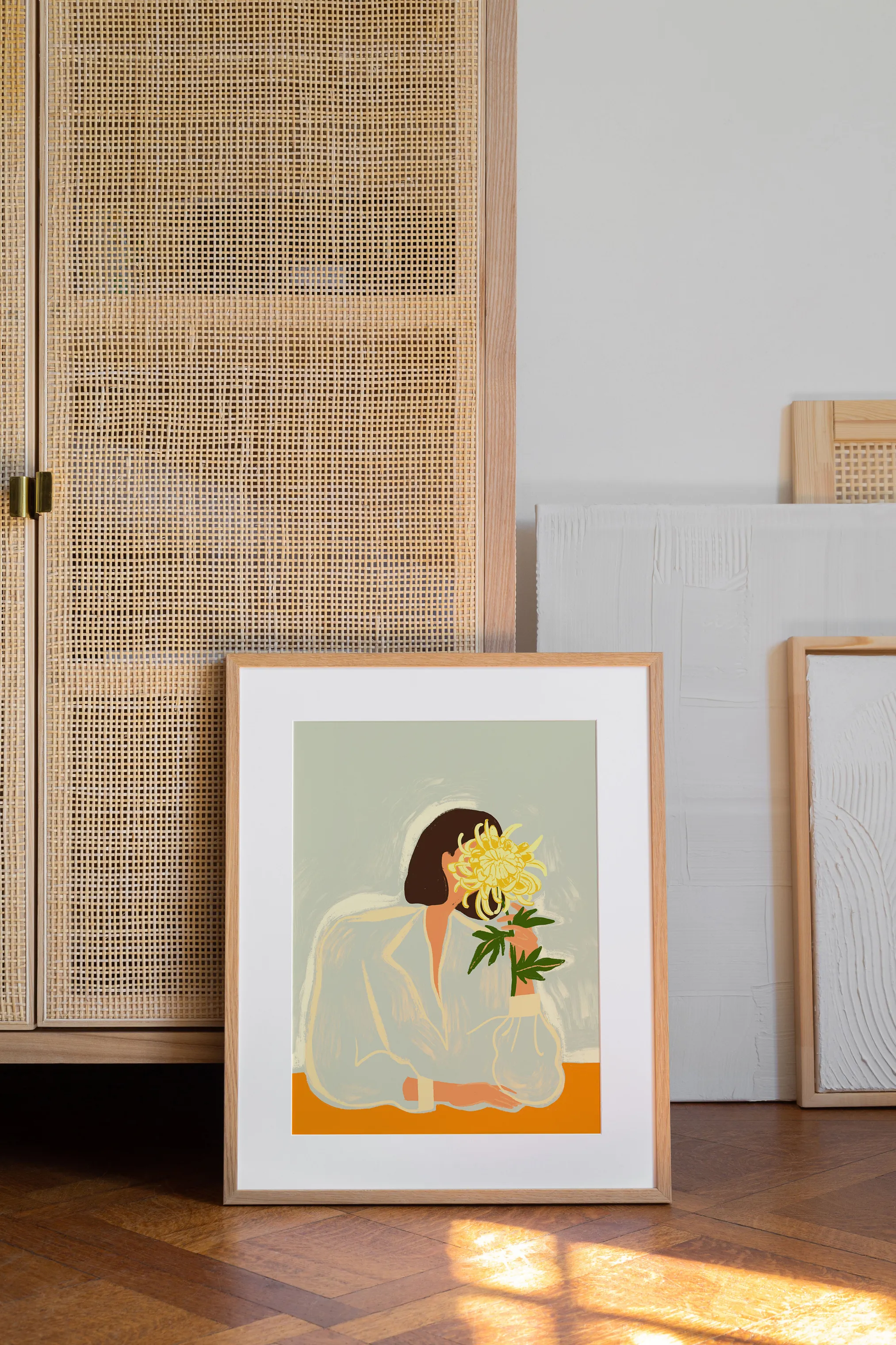 Poster&Frame Plakat - The Crysanthemum
