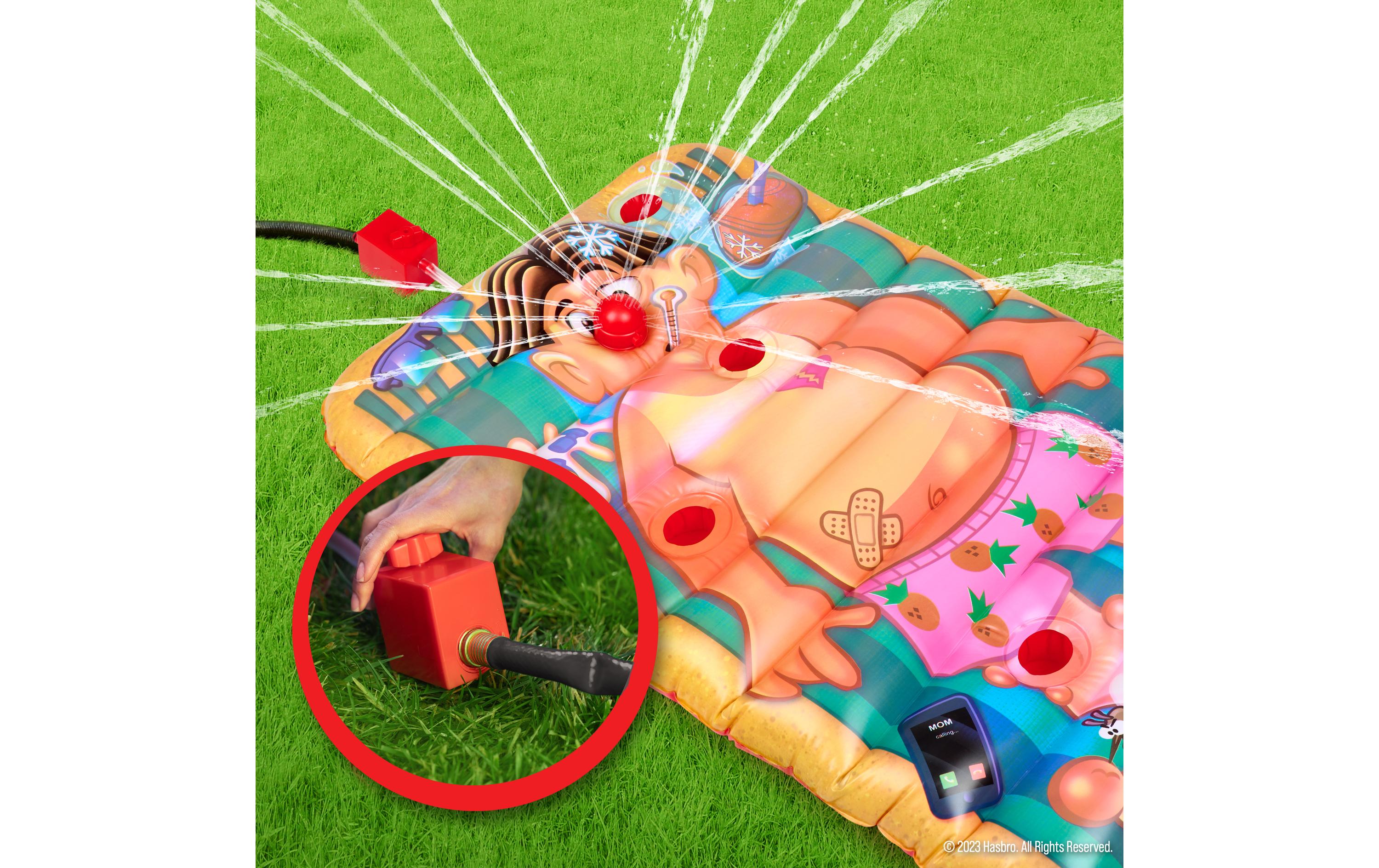Wassersprinkler Operation SplashWasserspielzeug für jede Menge Outdoor-Spass