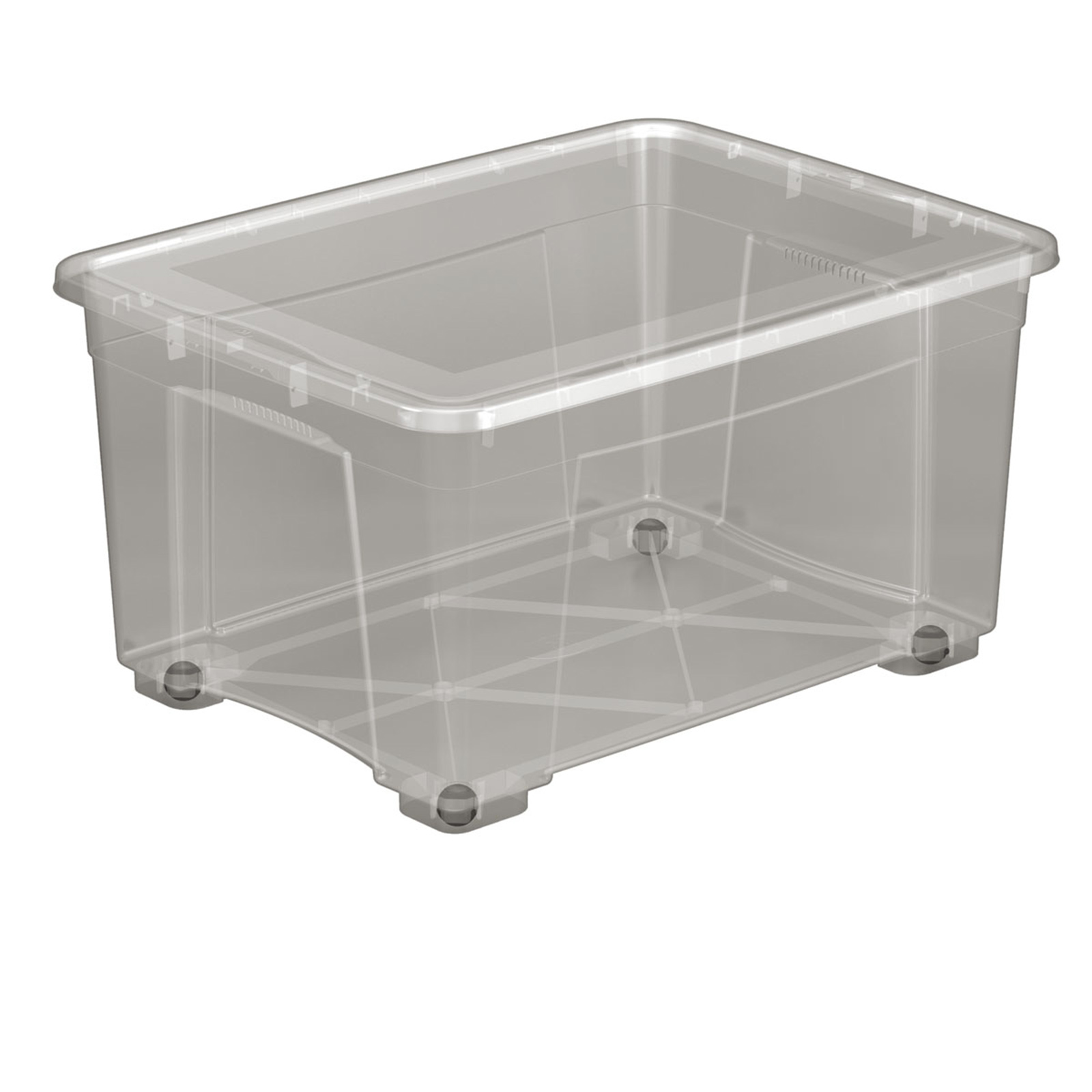 Aufbewahrungsbox - transparent - 61 Liter