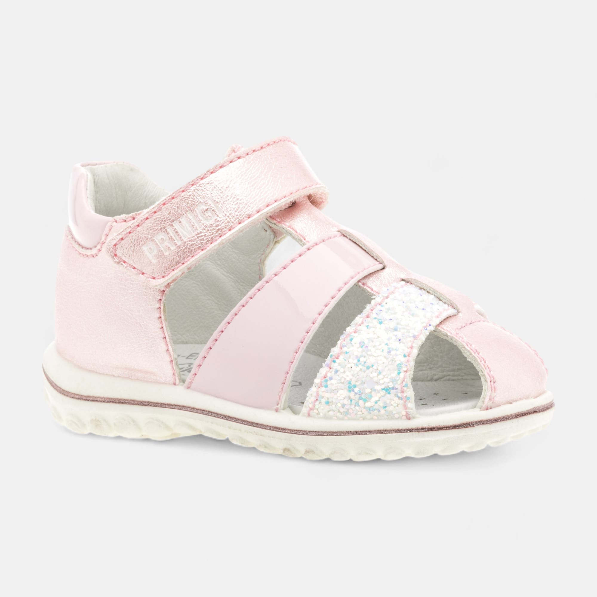 Nu-pieds Bébé fille rose