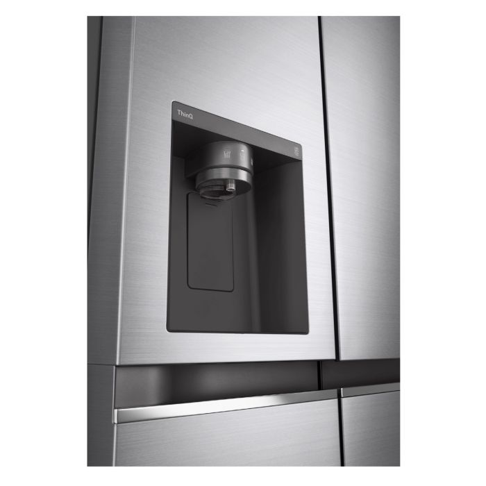 LG Side-by-Side GSLV71PZTD Platinum Silver - interner Wassertank // 70€ LG Cashback
