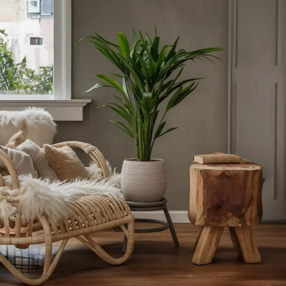 Kentiapalm - Set van 2 - Howea forsteriana - Hoogte 90-100cm - ⌀18cm