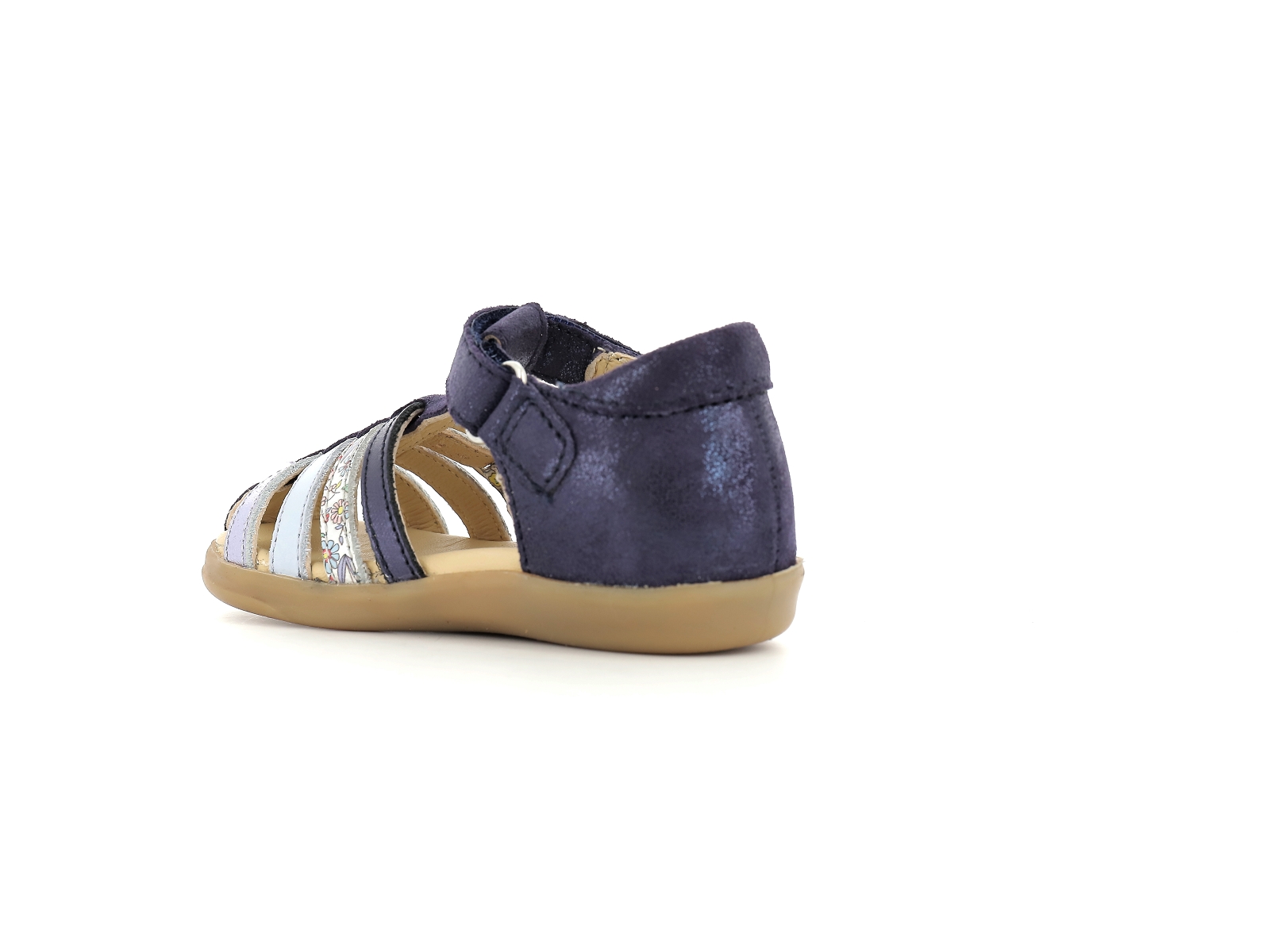 Shoopom-PIKA SPART Cuir Multi Bleu