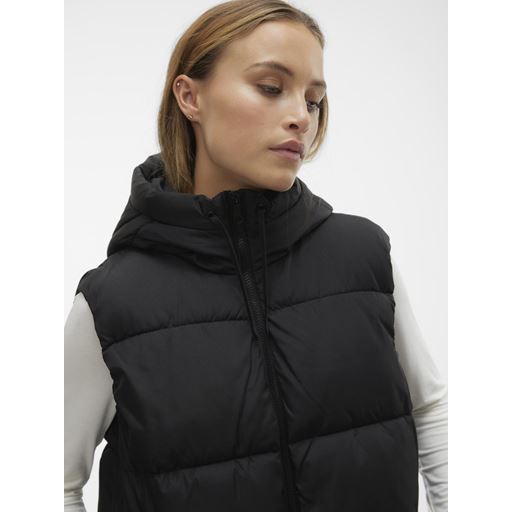 Vero Moda Ligaane Vest, Black, XL