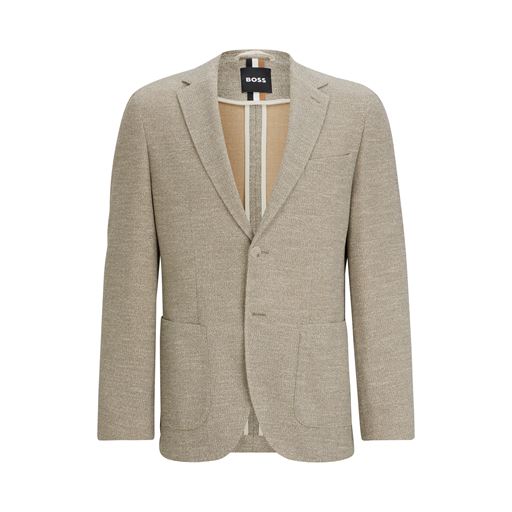 Boss Black Jaye Blazer, Light Beige, 52