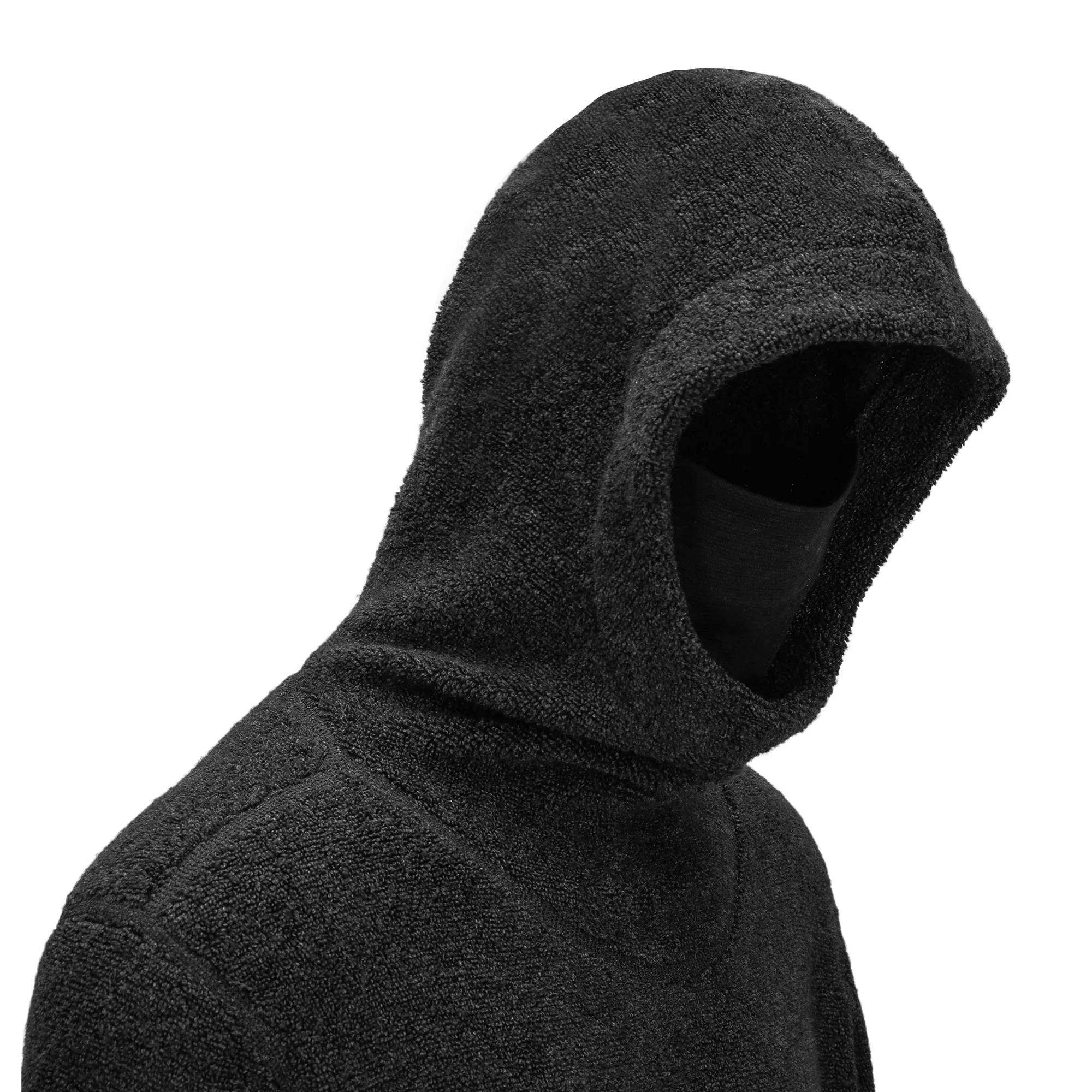 Aclima Reborn Terry Pullover U Dark Grey Melange
