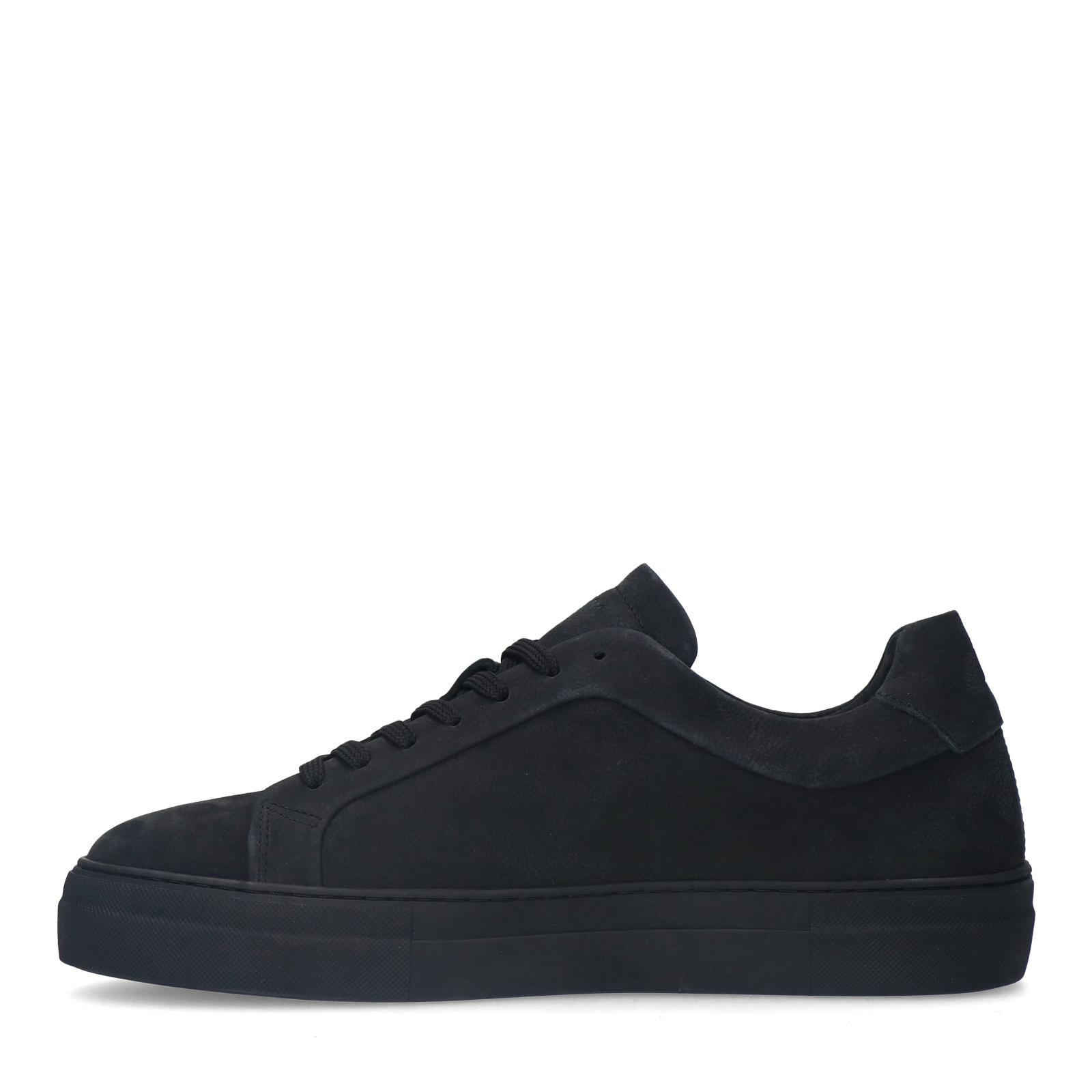 Zwarte nubuck sneakers