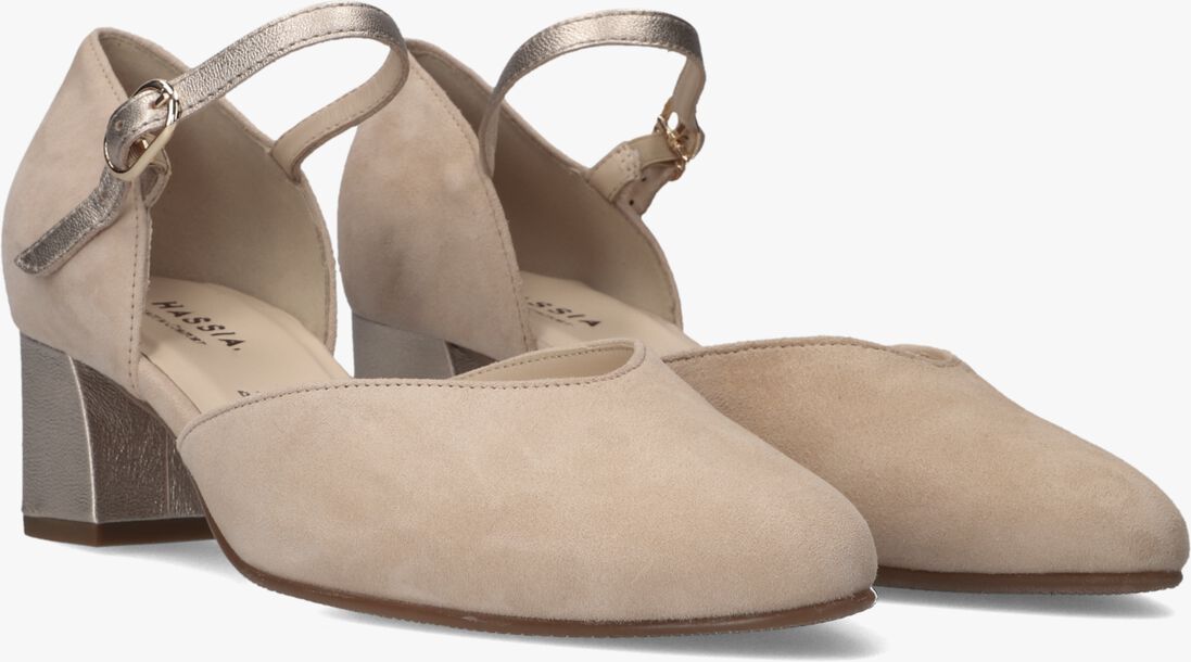 beige hassia hakken ravenna