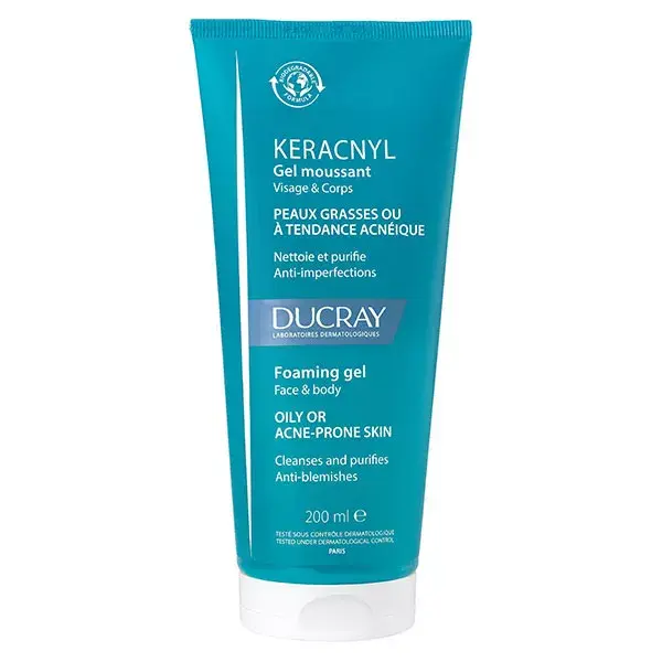 Ducray Keracnyl Gel Espumante 200ml