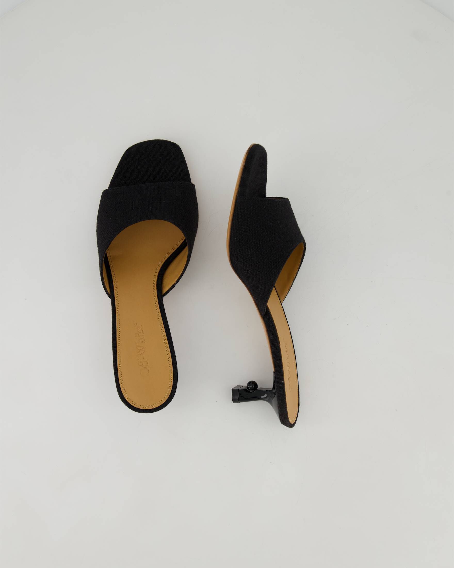 Off-White| Damen Pantoletten LOLLIPOP LINEN MULE