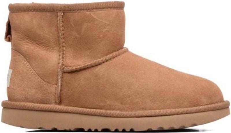 UGG Classic Mini II - Enkellaarsjes - Chestnut - Sheepskin