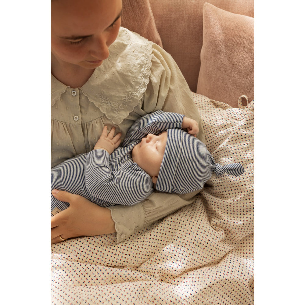 Køb MarMar New Born Modal Fine Rib Blue Stripe Aiki Hue
