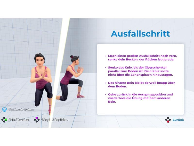 GAME Let's Get Fit Bundle Fitnessspiel mit Sportgürtel-Set für die Switch