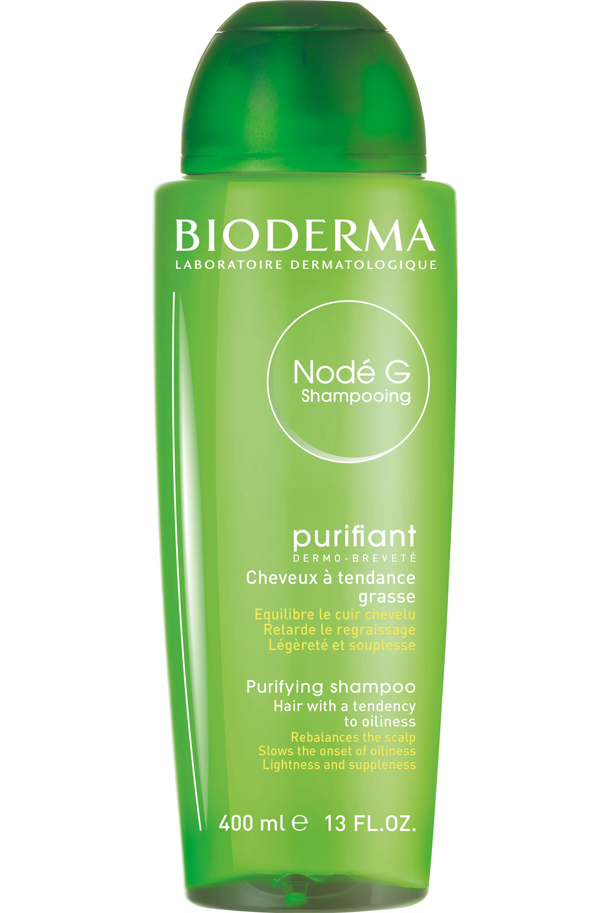 Bioderma Shampooing sébo-régulateur cheveux gras Nodé G-400 ml